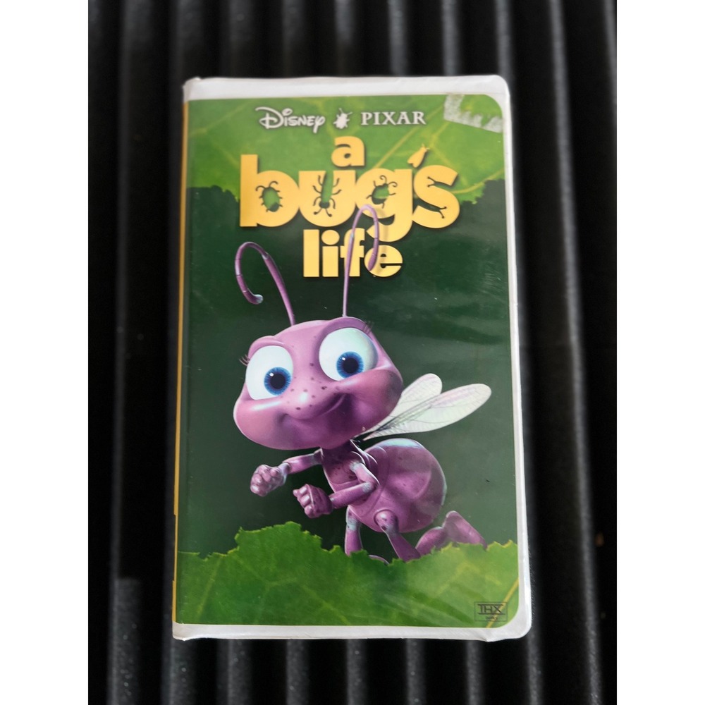 Disney Pixar A Bugs Life VHS Movie Tape Cartridge With Case Tested Working